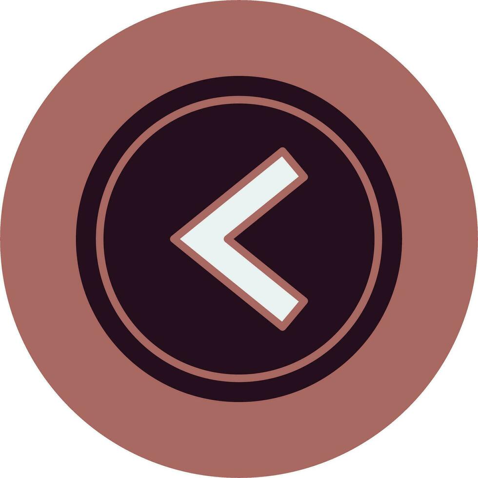 Less Than Vector Icon