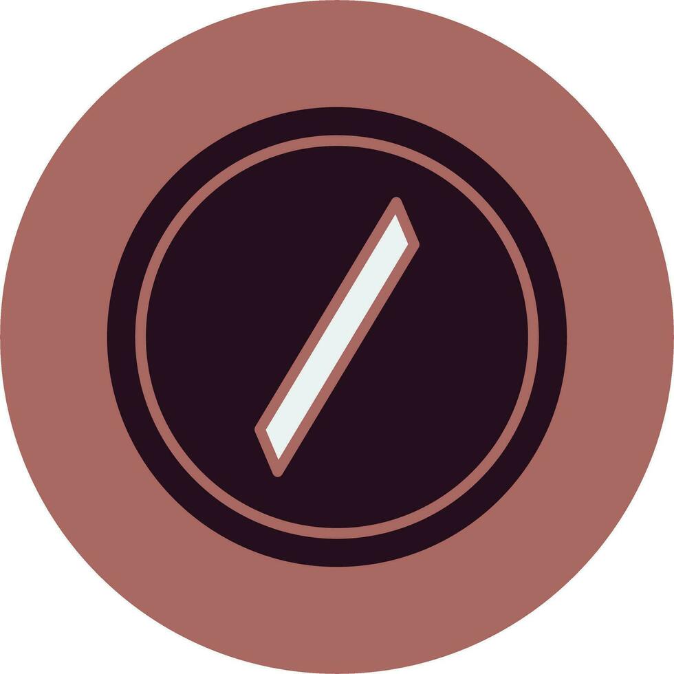 Slash Vector Icon