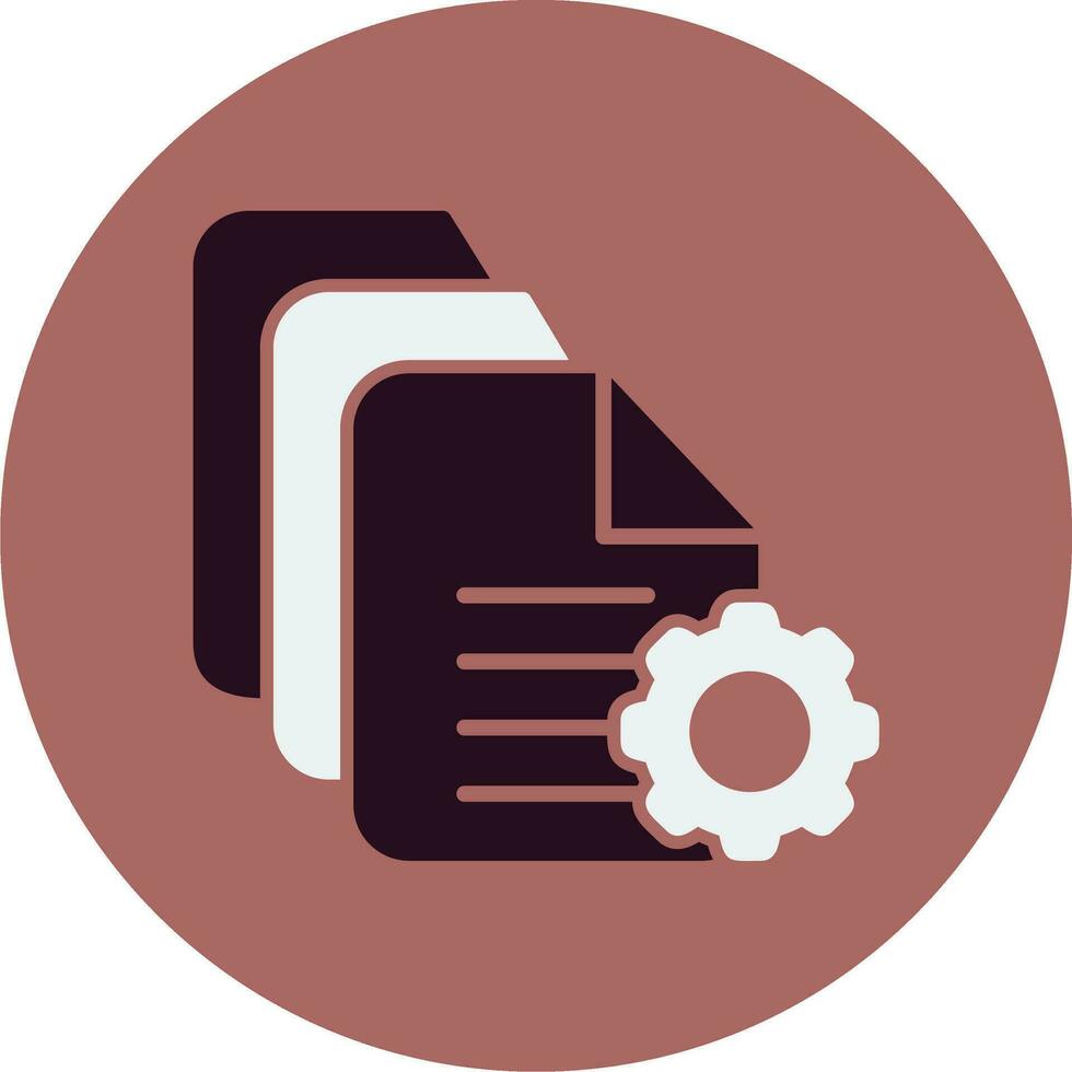 Batch Processing Vector Icon