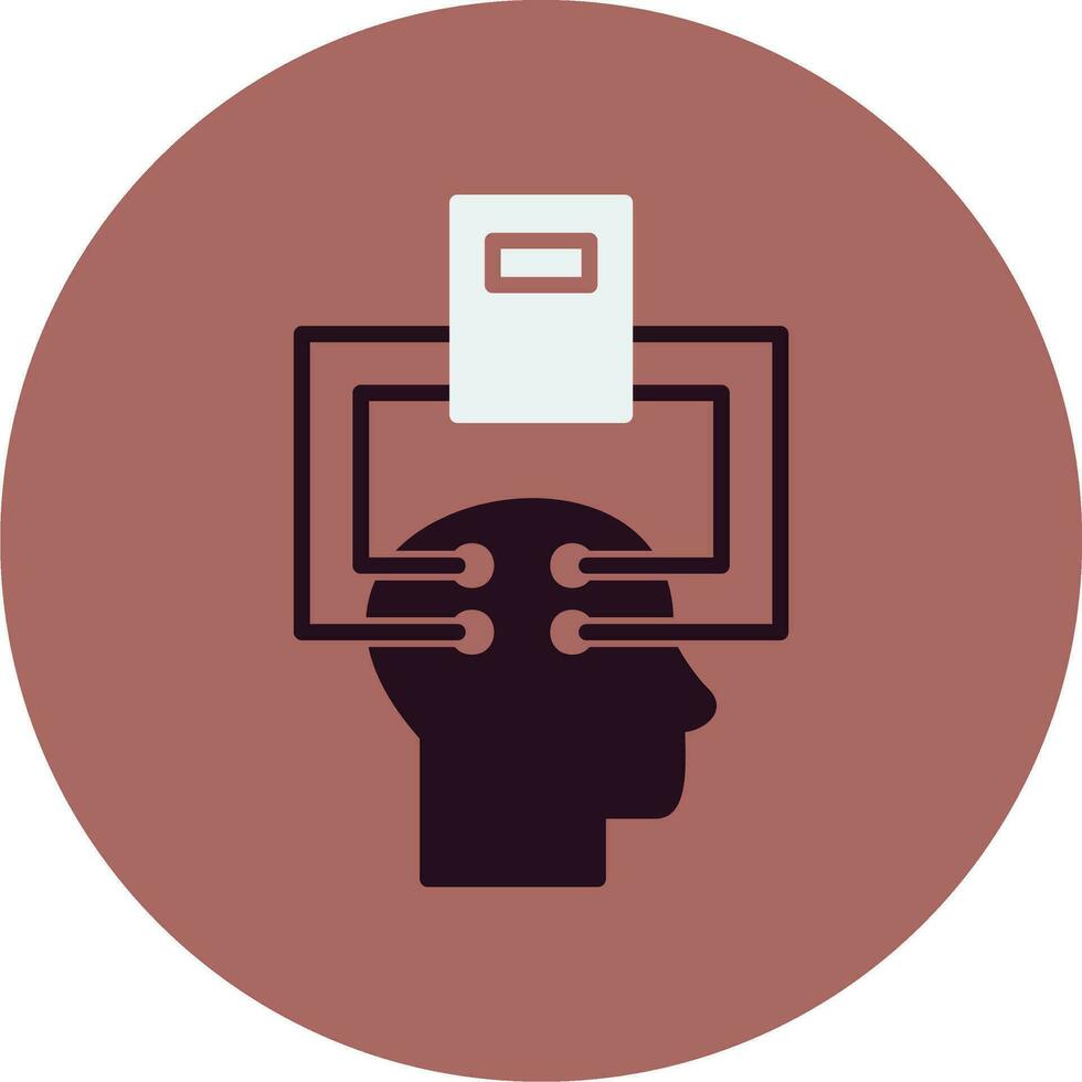 Electroencephalogram Vector Icon