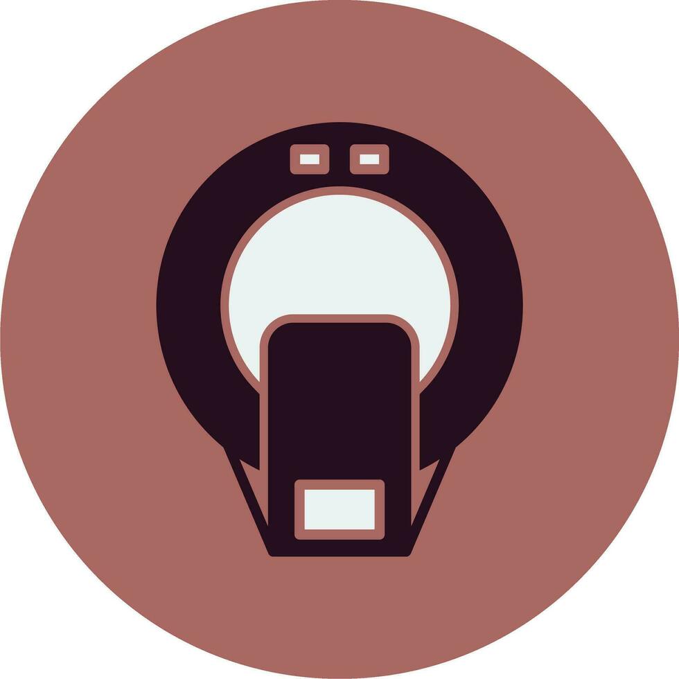 Ct Scan Vector Icon