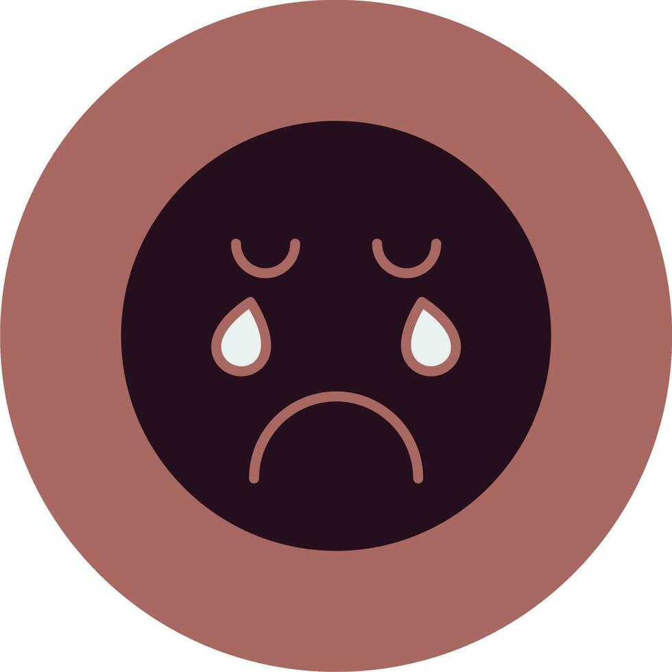 Crying Vector Icon