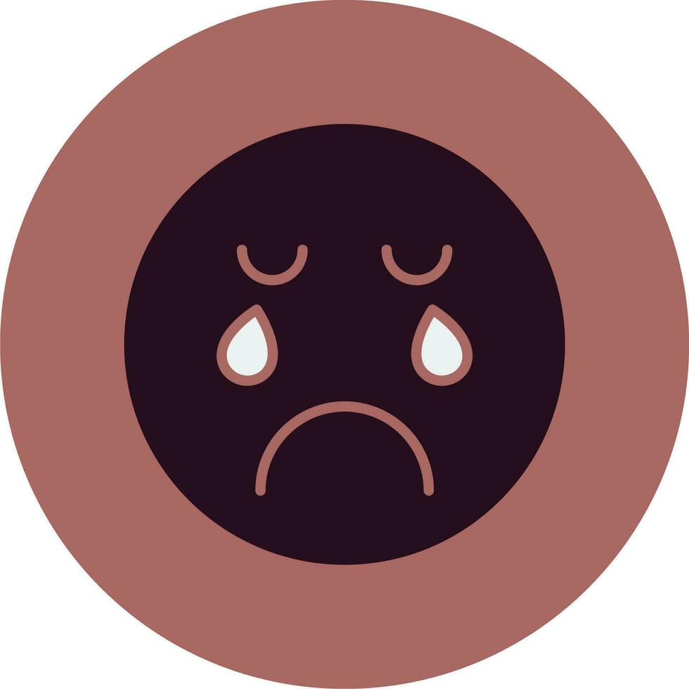 Crying Vector Icon