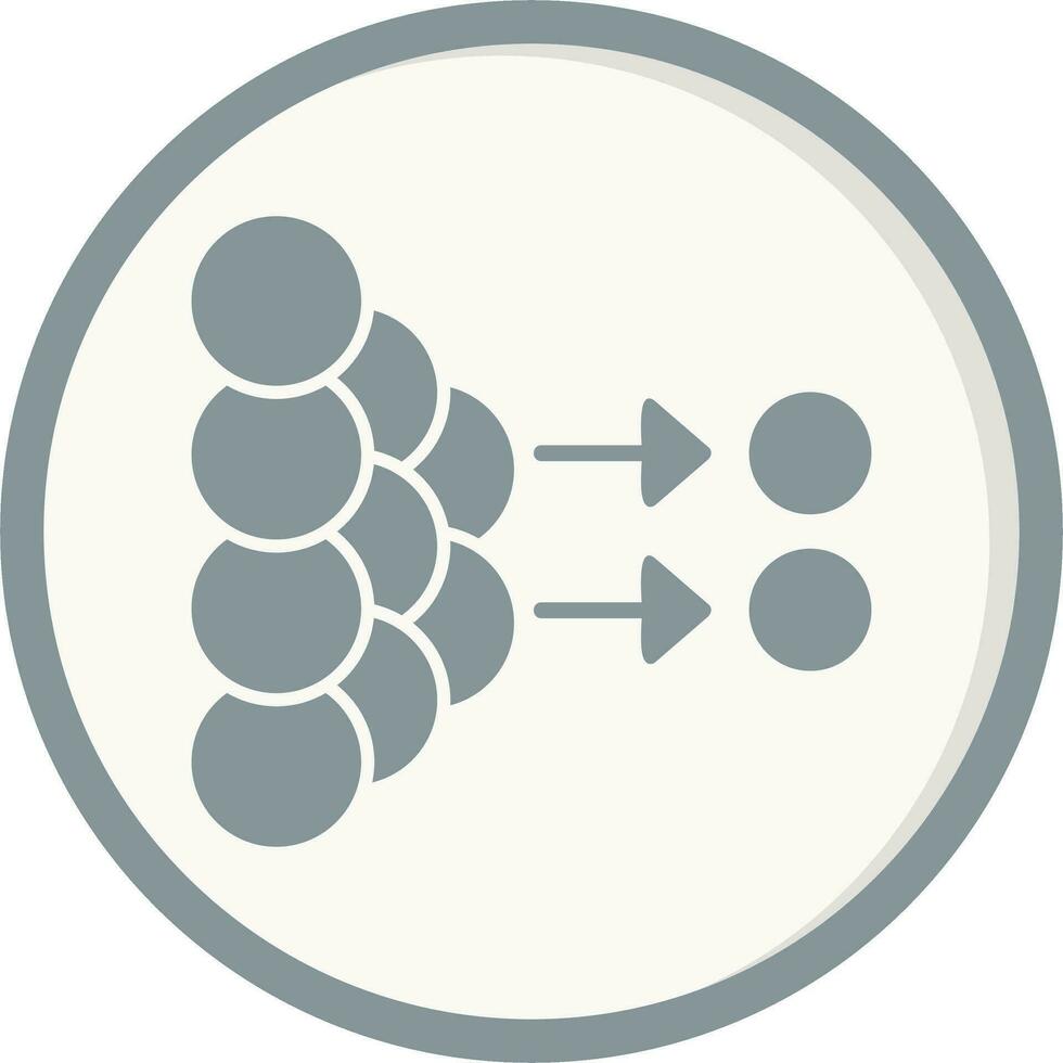 Diffusion Vector Icon