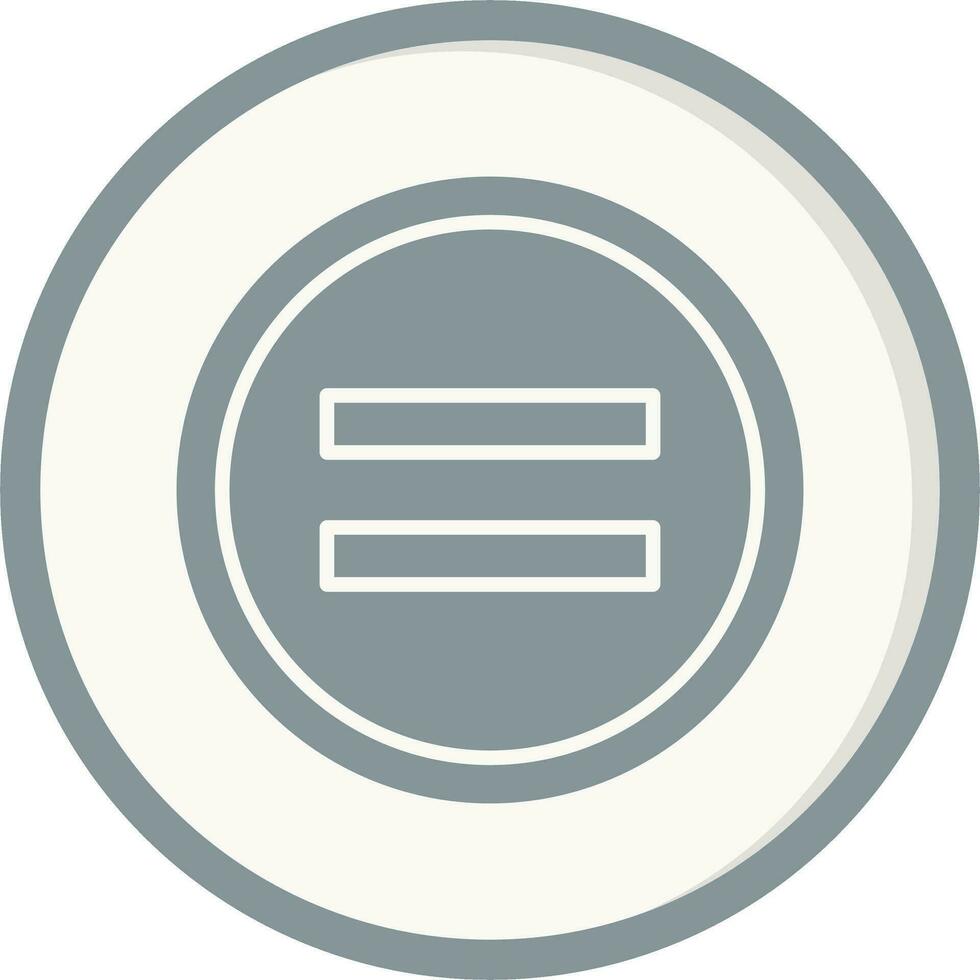 Equal Vector Icon