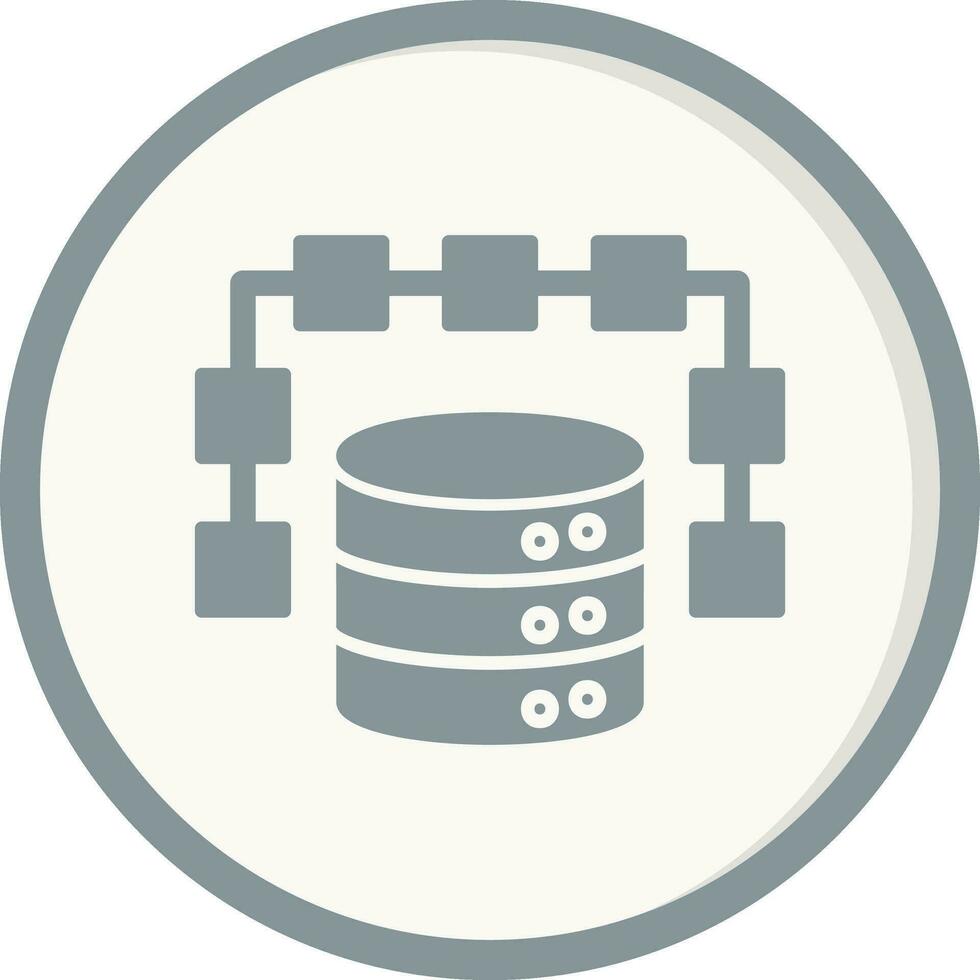 Structured Data Vector Icon
