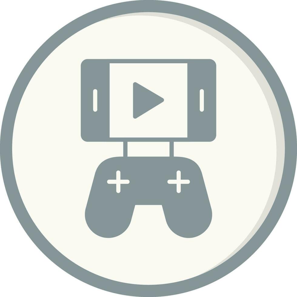 Mobile Game Vector Icon