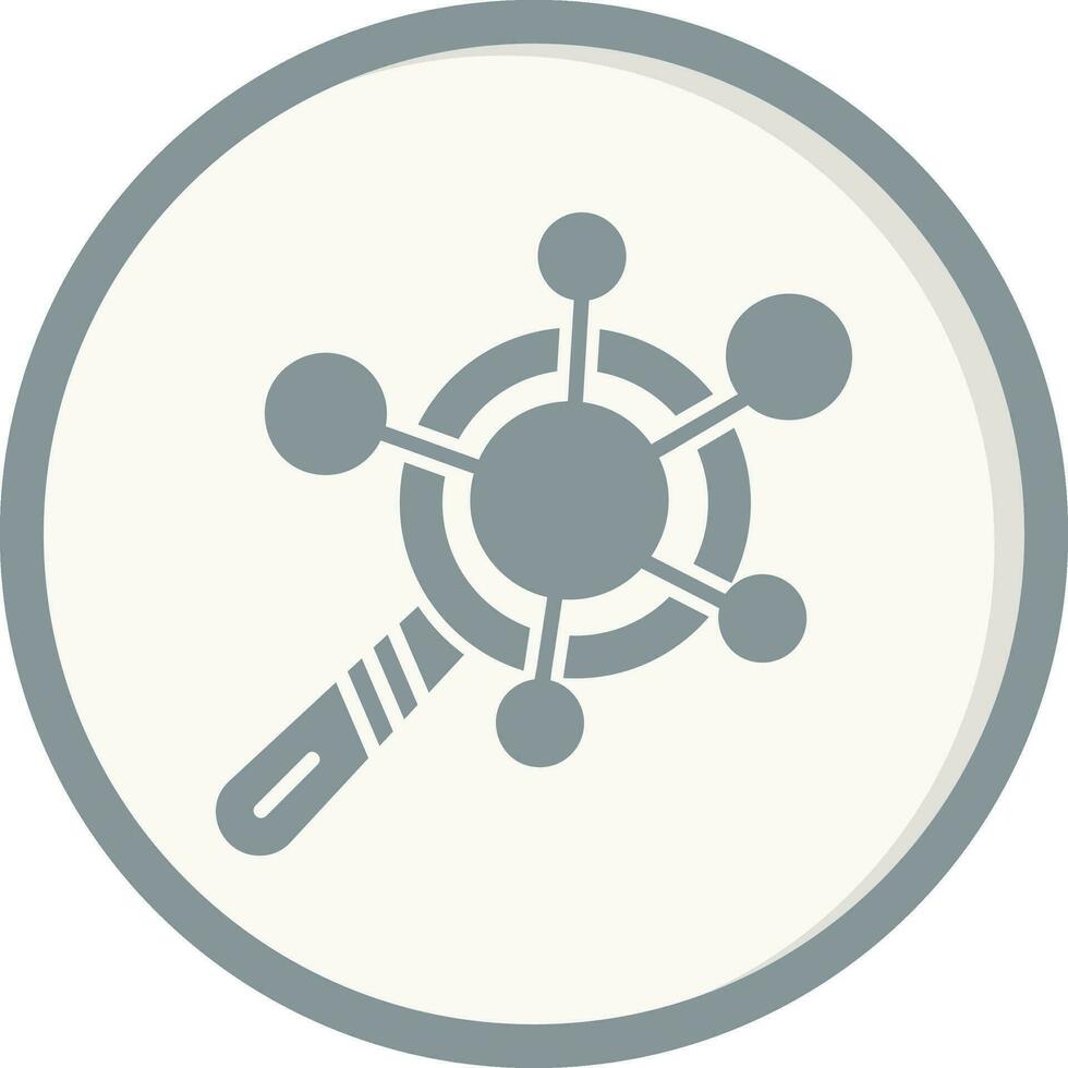 Network Analysis Vector Icon