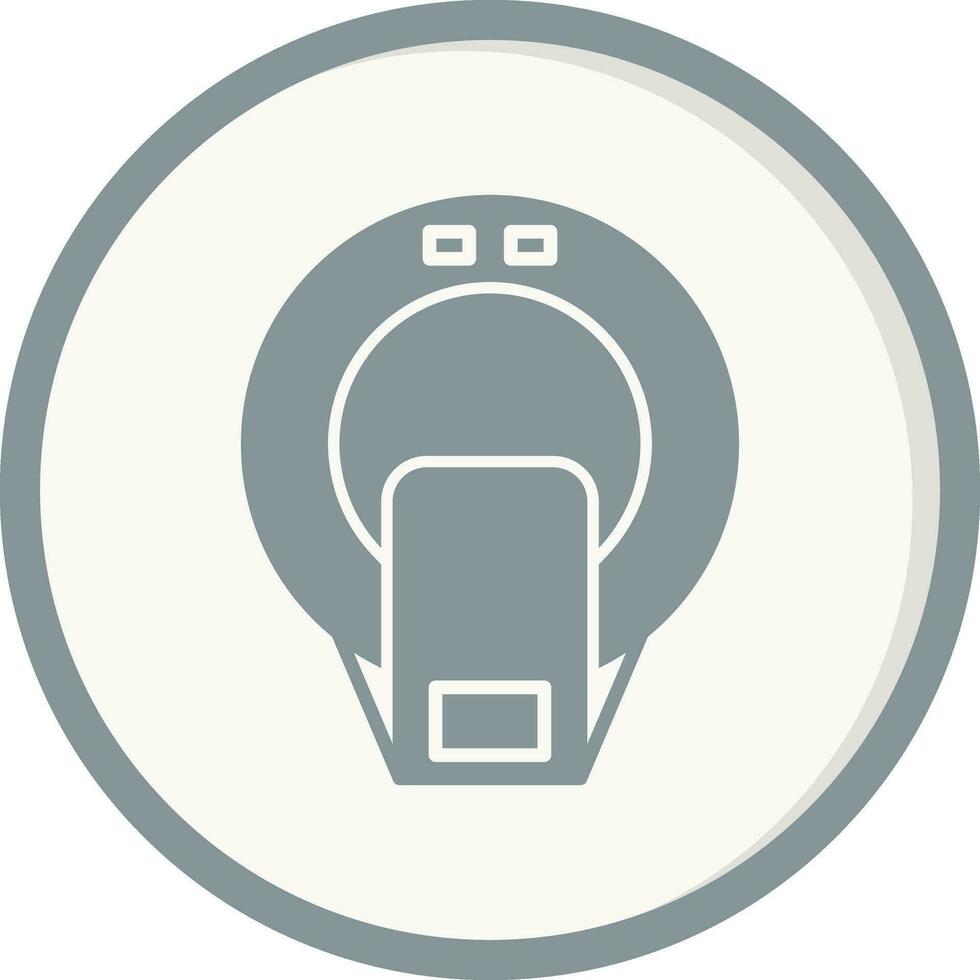 Ct Scan Vector Icon