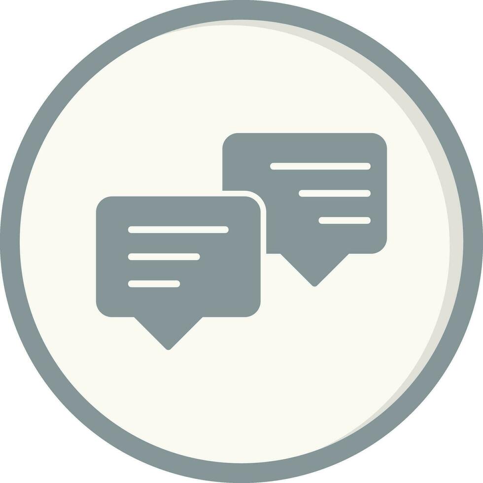 Talking Vector Icon