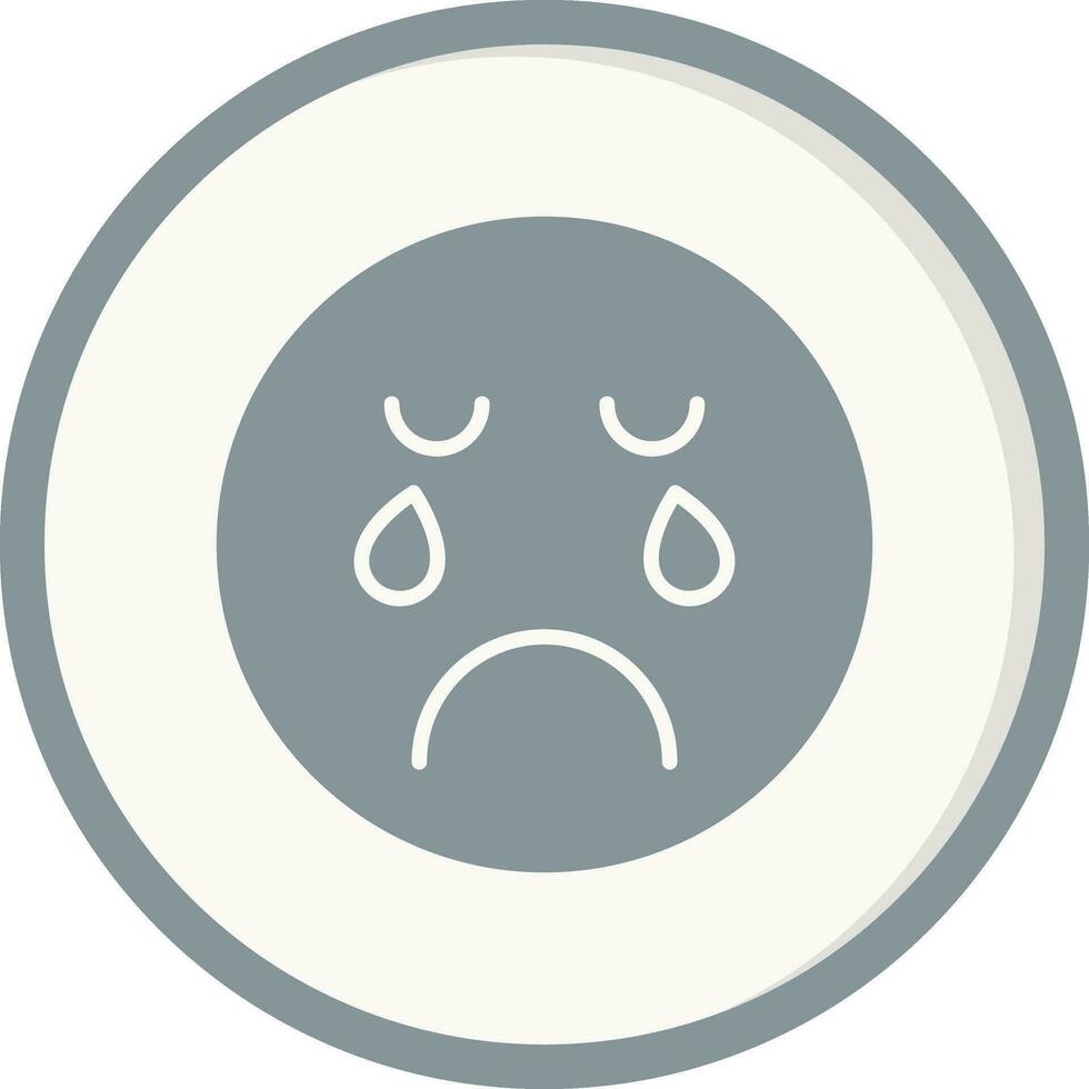 Crying Vector Icon