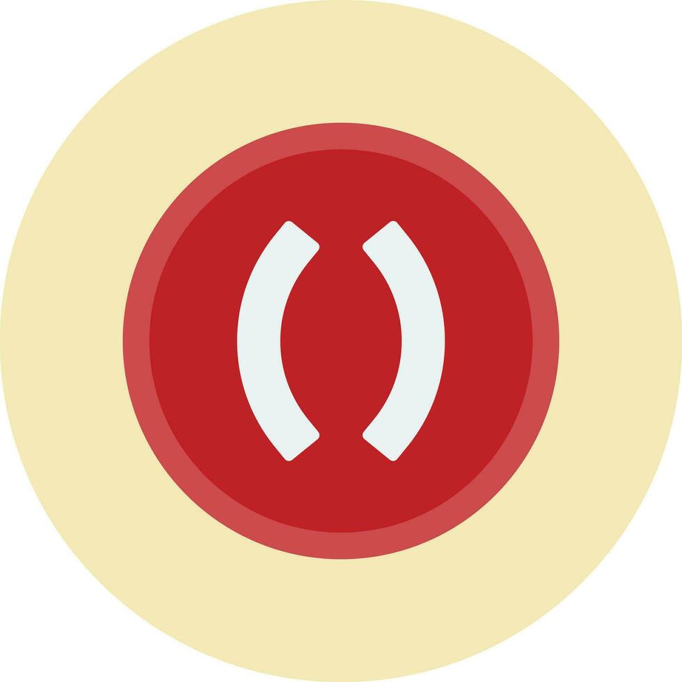 Parenthesis Vector Icon