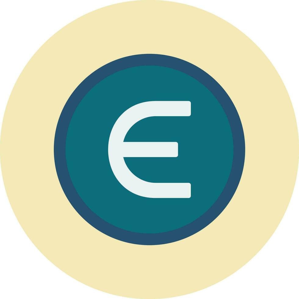 Epsilon Vector Icon