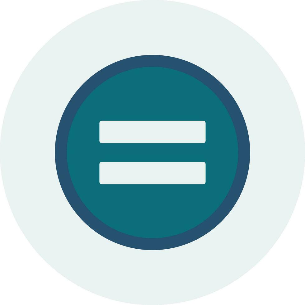 Equal Vector Icon