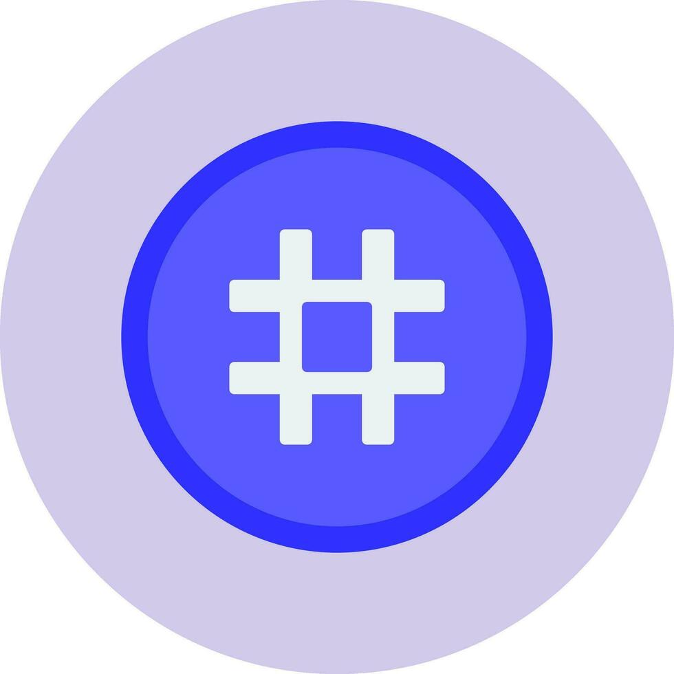 Hashtag Vector Icon