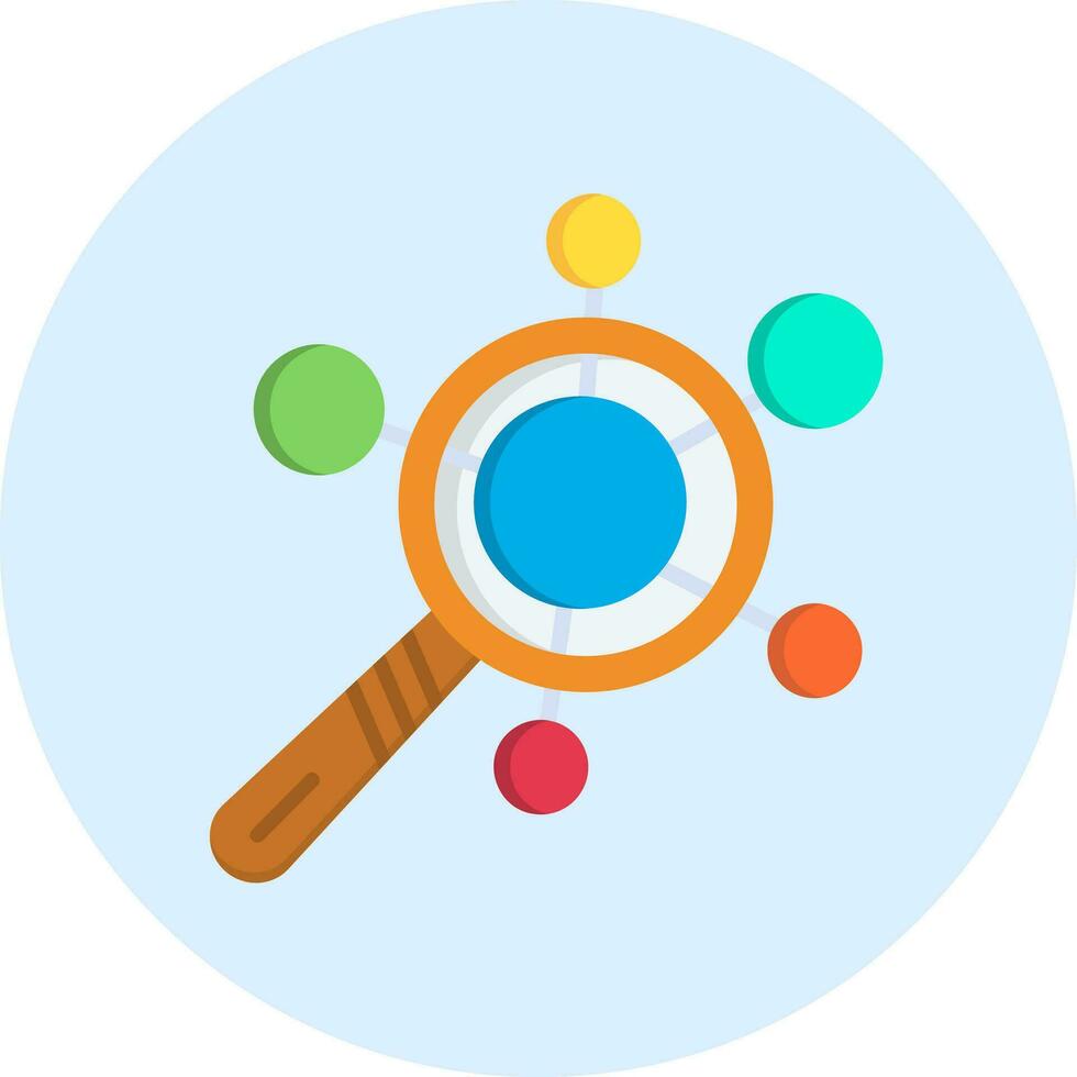 Network Analysis Vector Icon