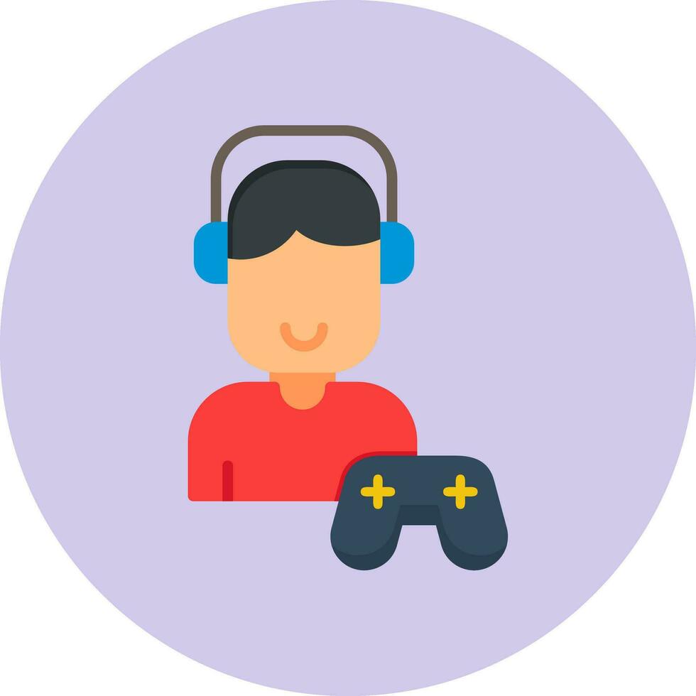 Gamer Vector Icon