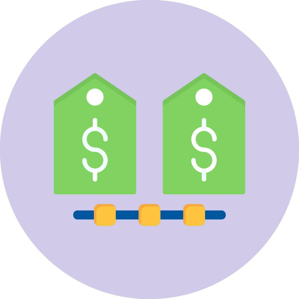 Residual Value Vector Icon