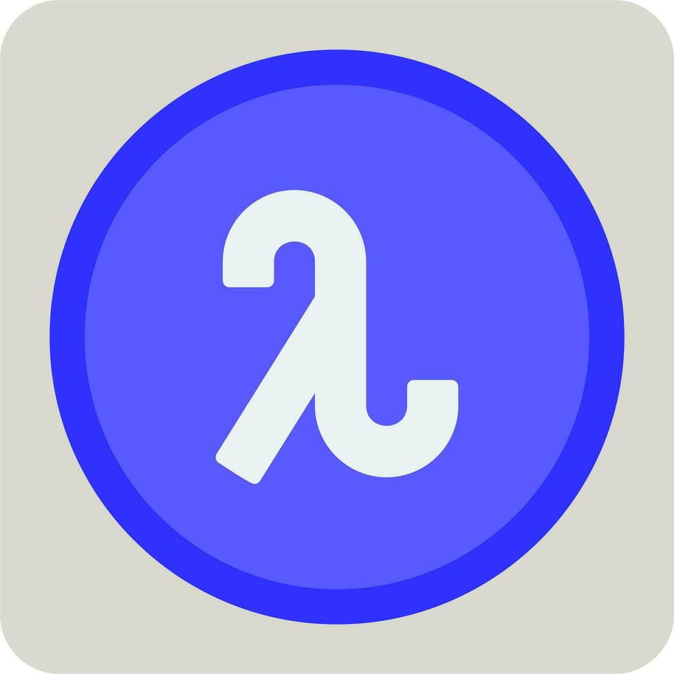 Lambda Vector Icon