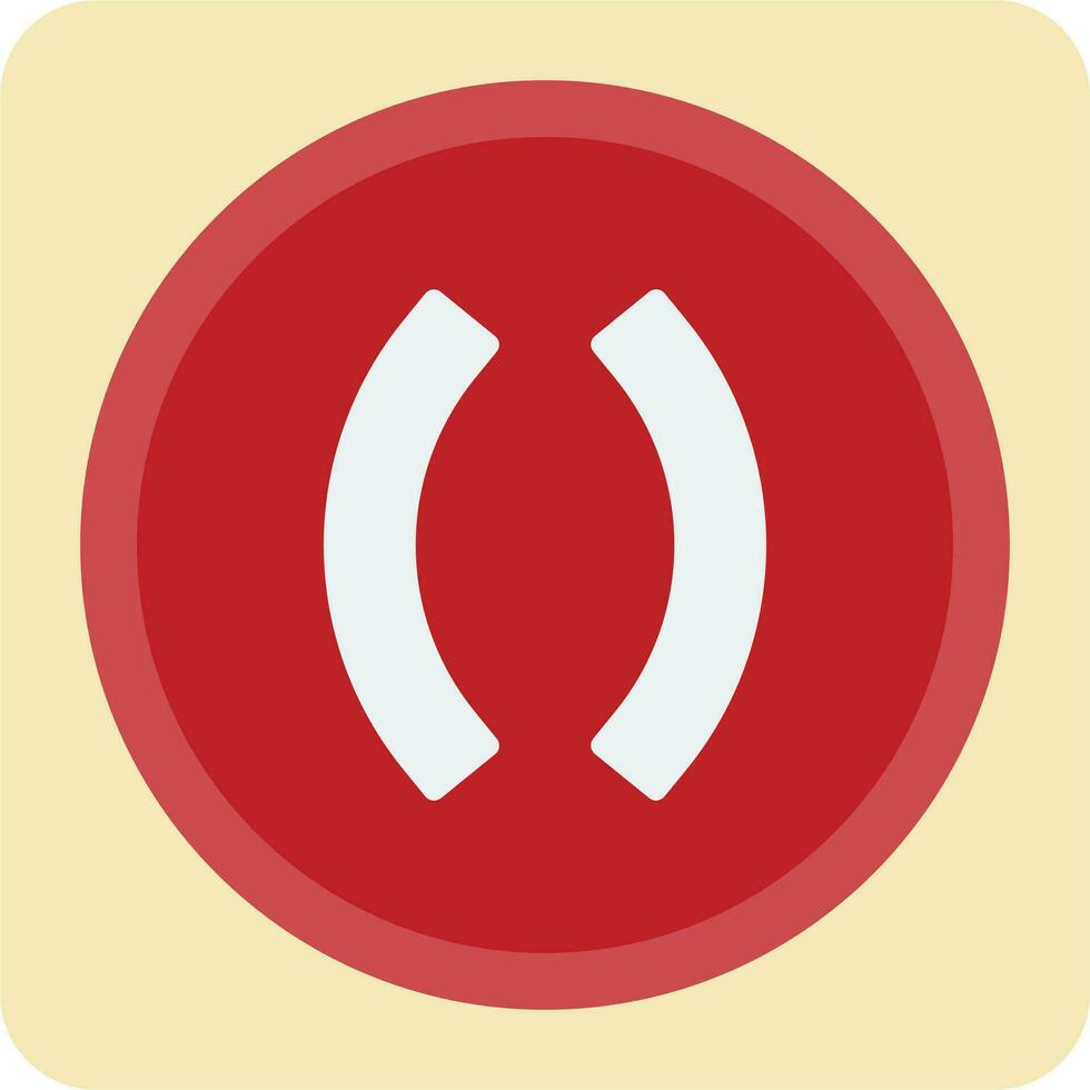 Parenthesis Vector Icon