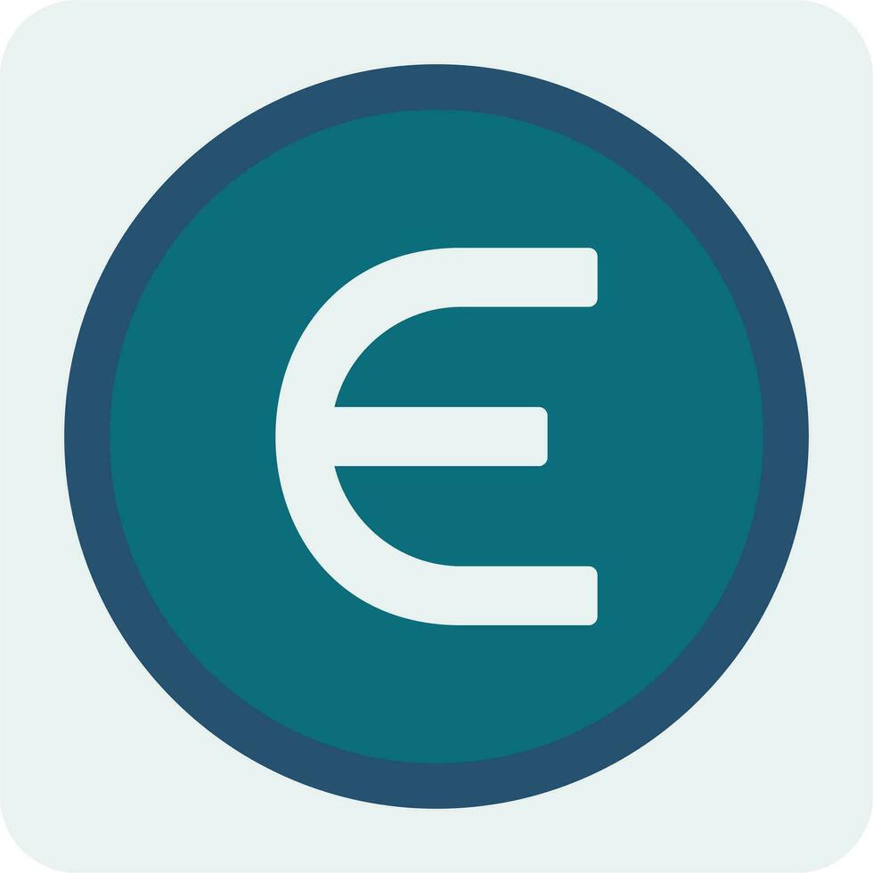 Epsilon Vector Icon
