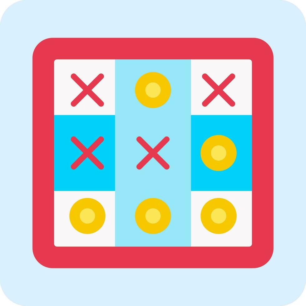 Tic Tac Toe Vector Icon