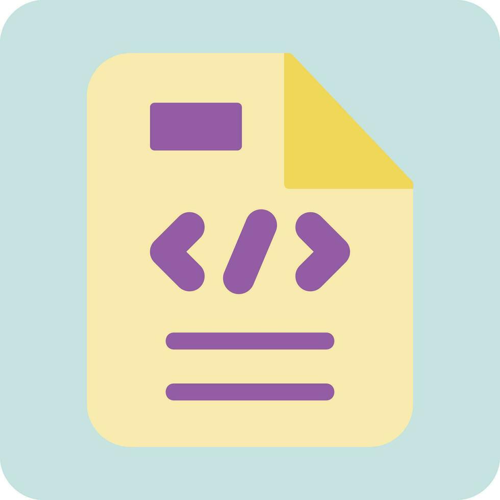 Metadata Vector Icon