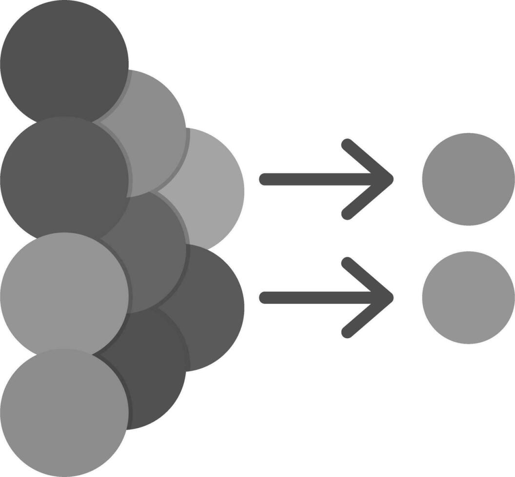 Diffusion Vector Icon