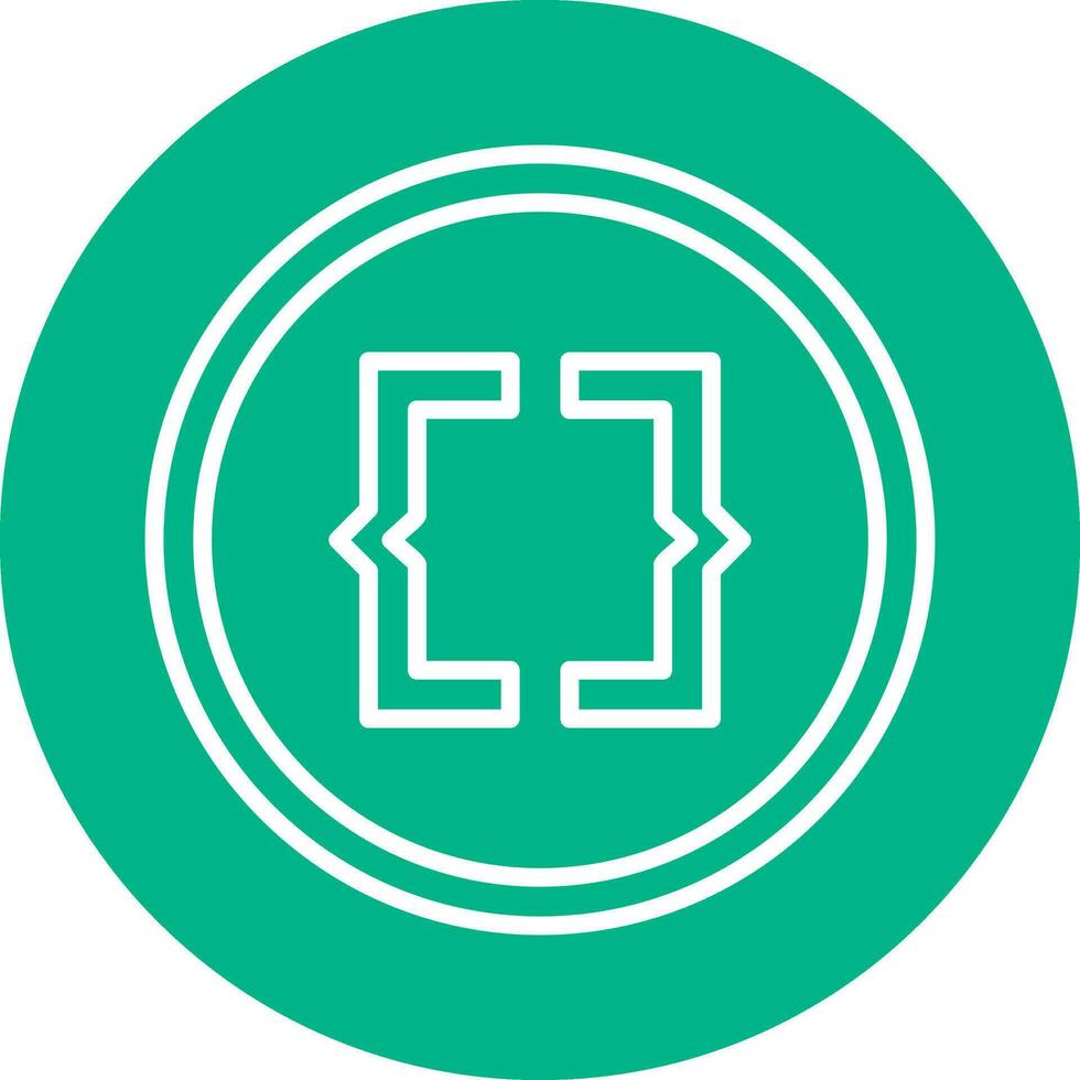 Brackets Vector Icon