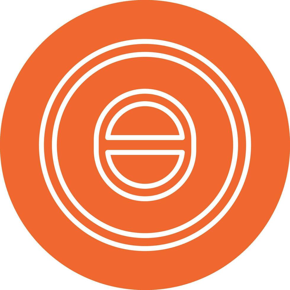Theta Vector Icon