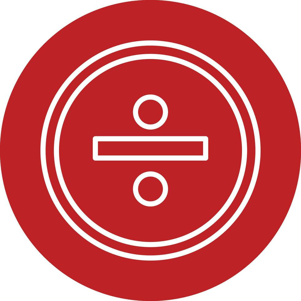 Division Vector Icon