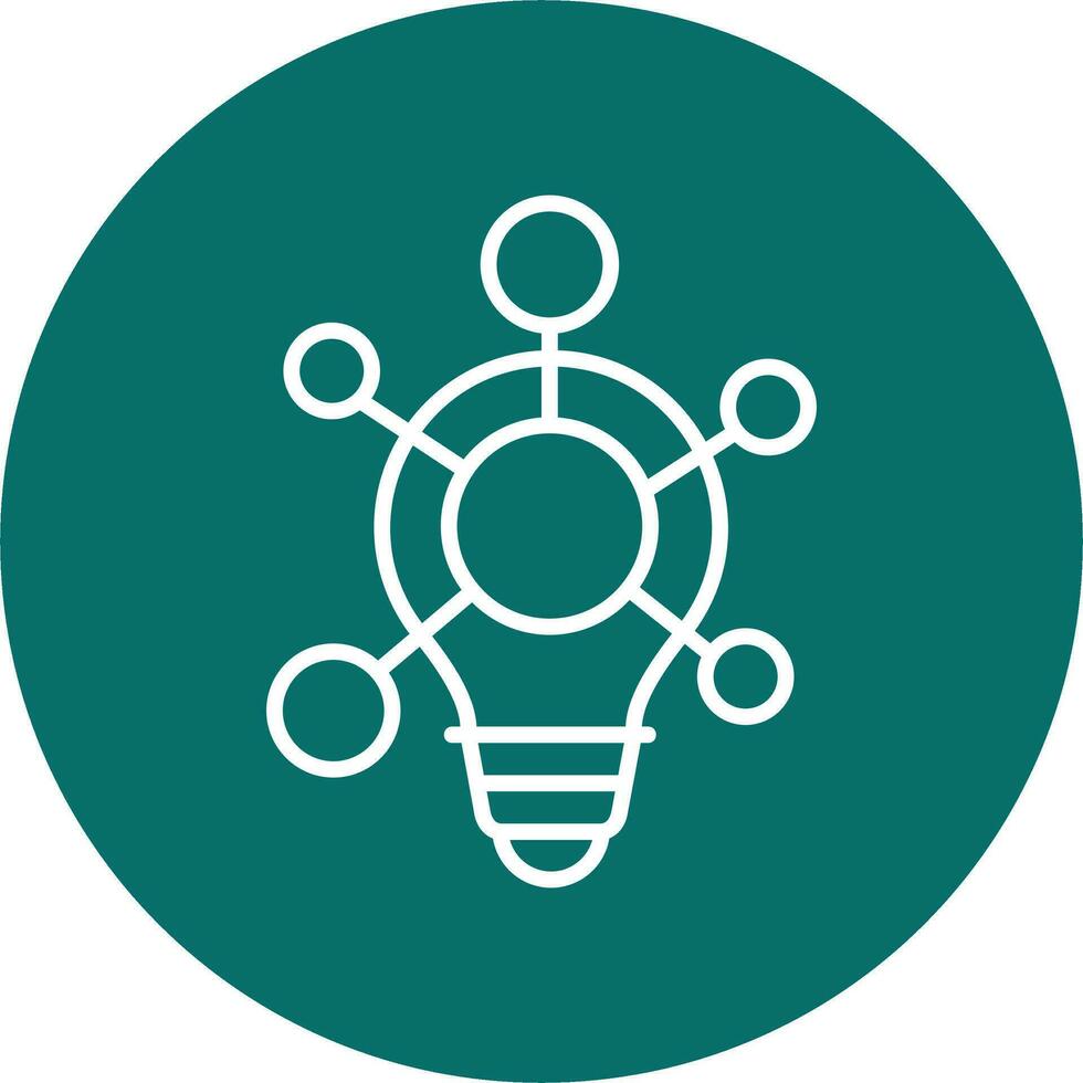 Clustering Vector Icon