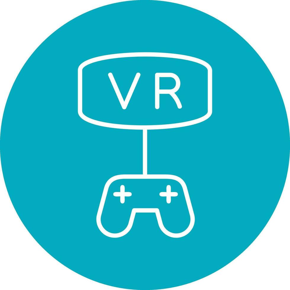 Vr Game Vector Icon