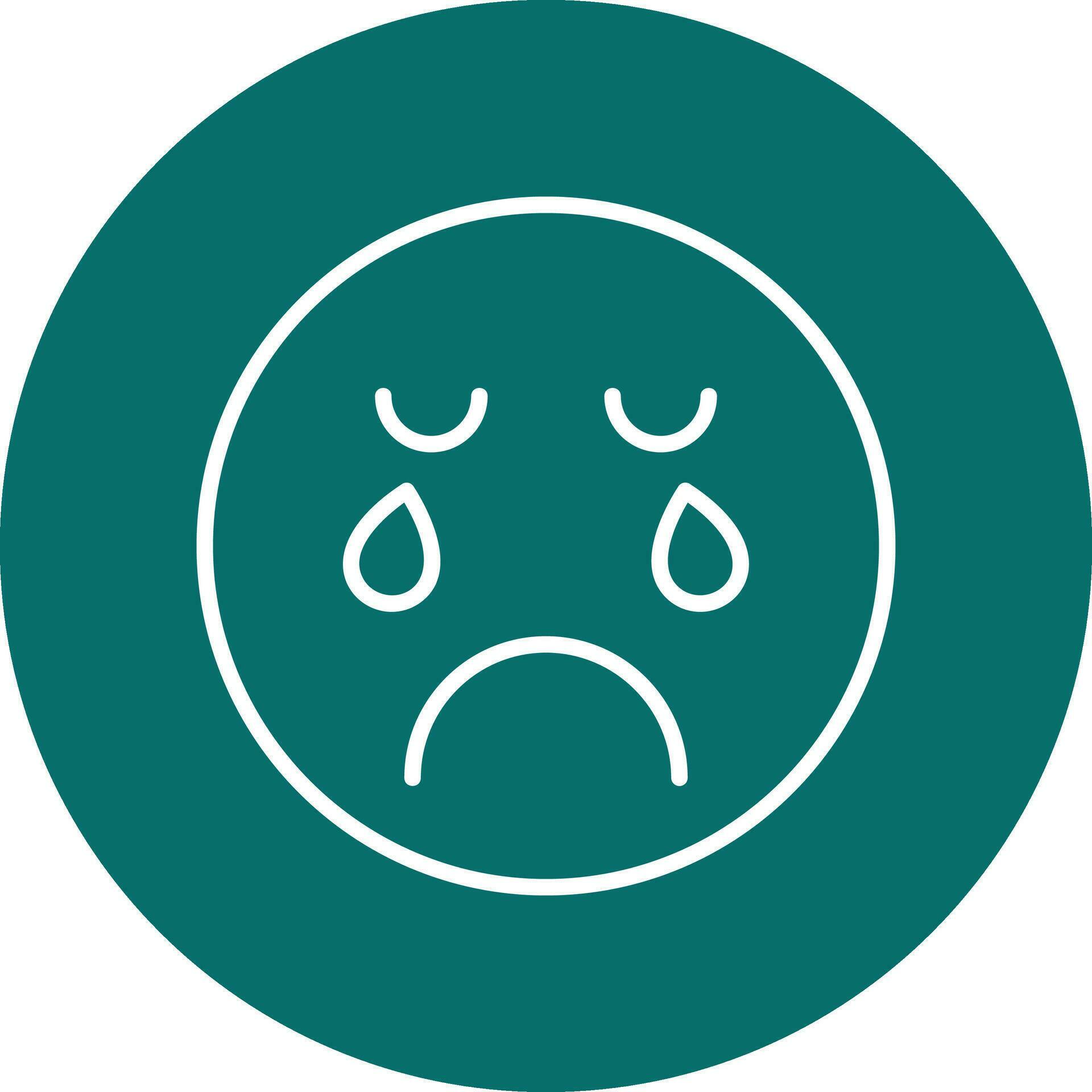 Crying Vector Icon 30970936 Vector Art at Vecteezy