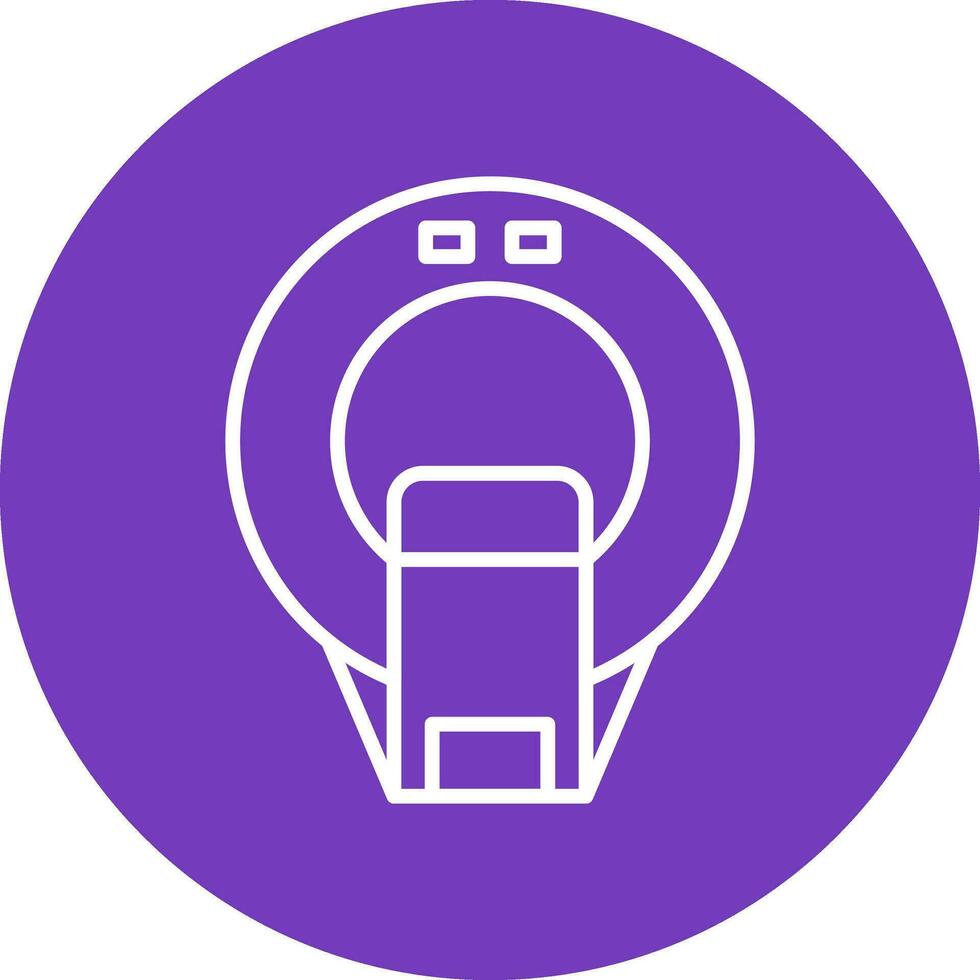Ct Scan Vector Icon