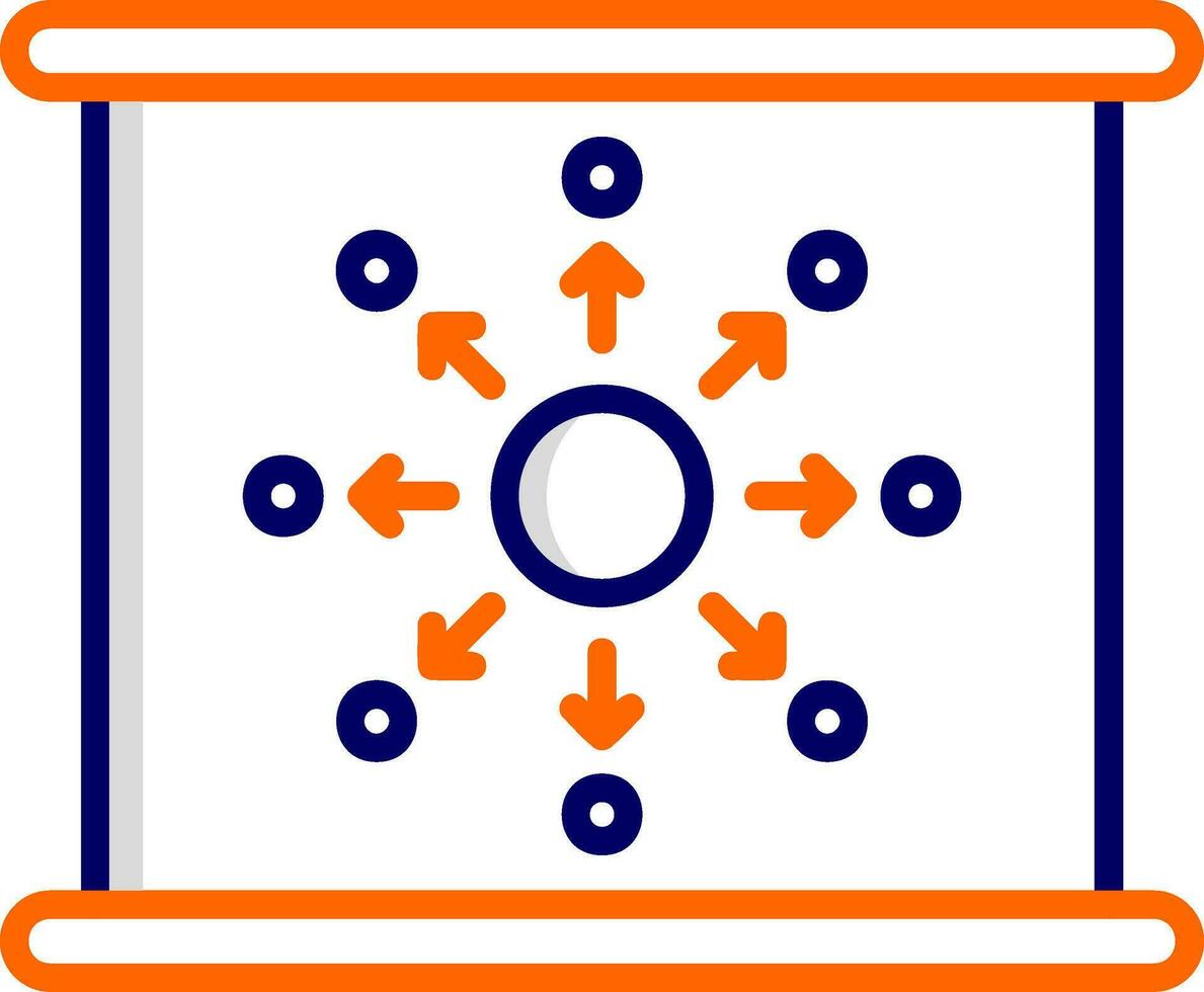Diffusion Vector Icon