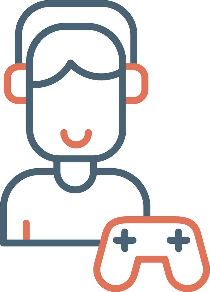 Gamer Vector Icon