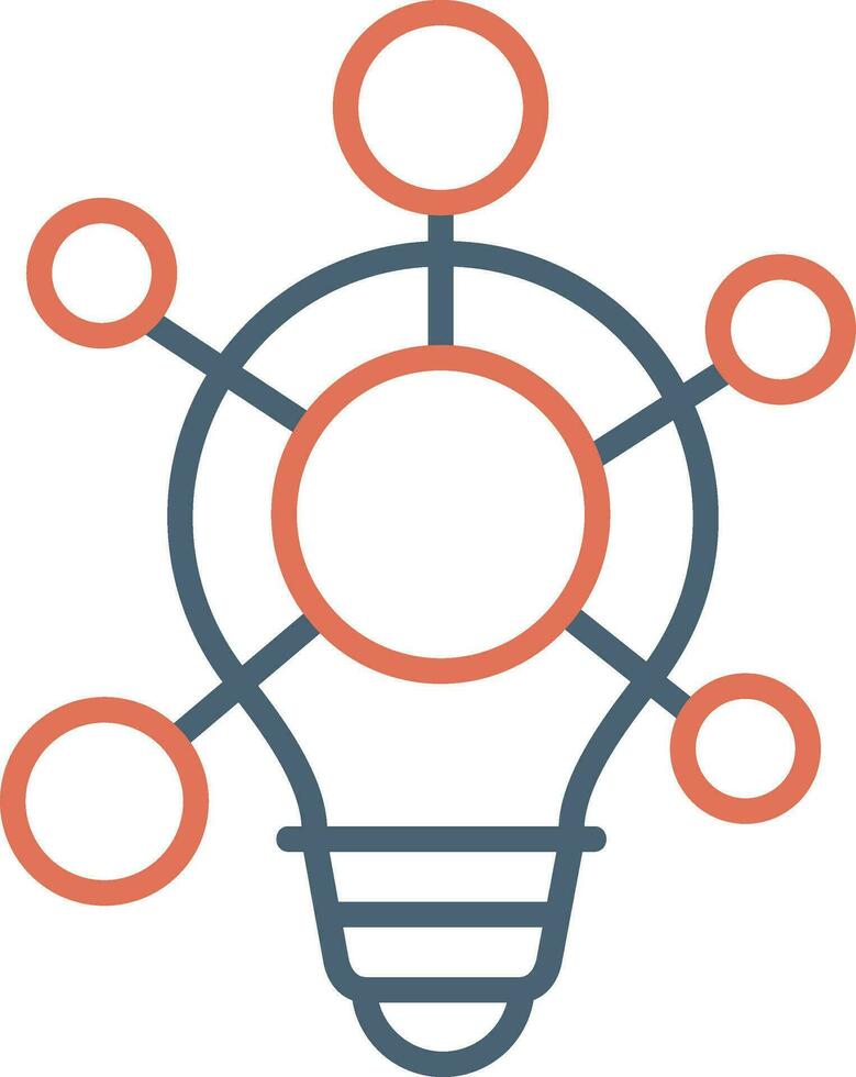 Clustering Vector Icon
