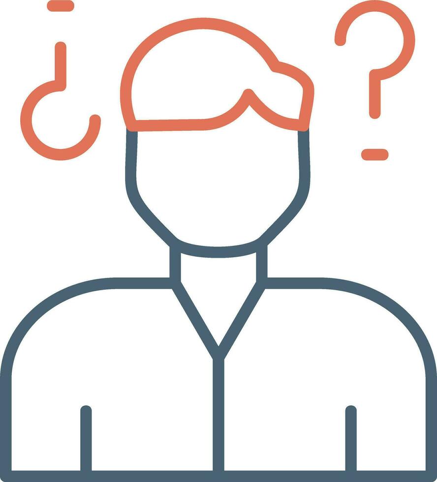 Confusion Vector Icon