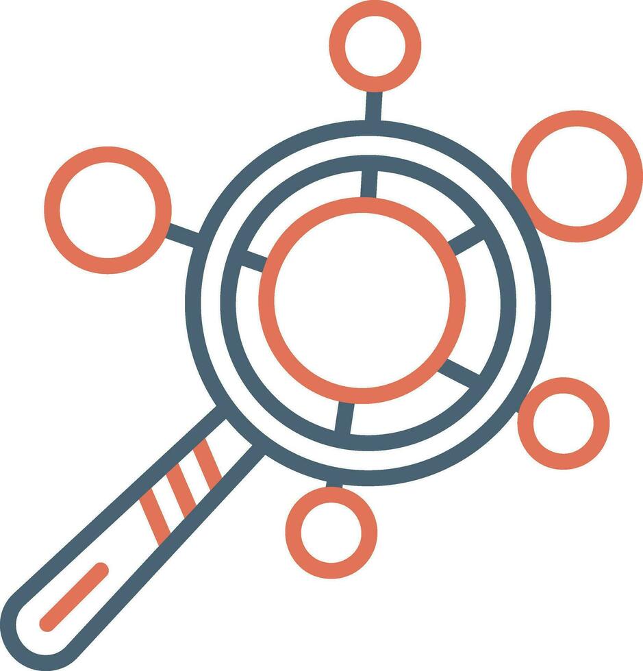 Network Analysis Vector Icon