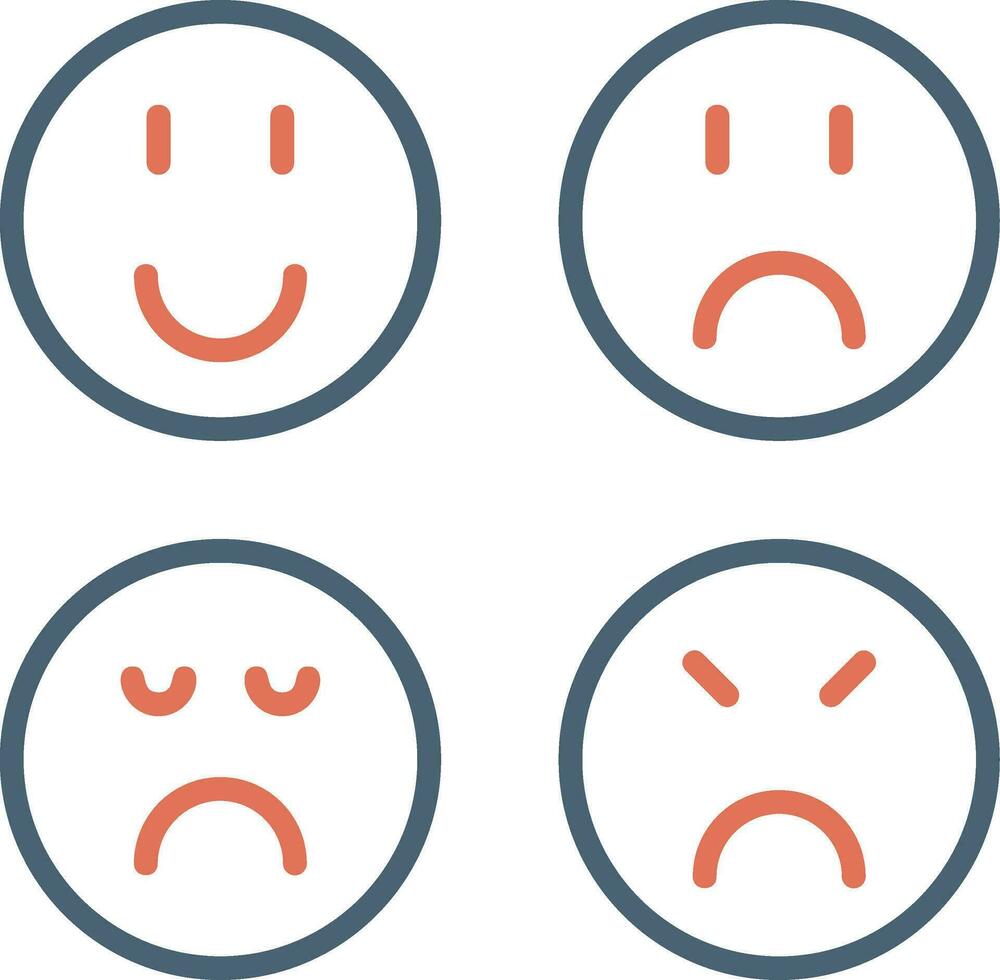 emocional vector icono