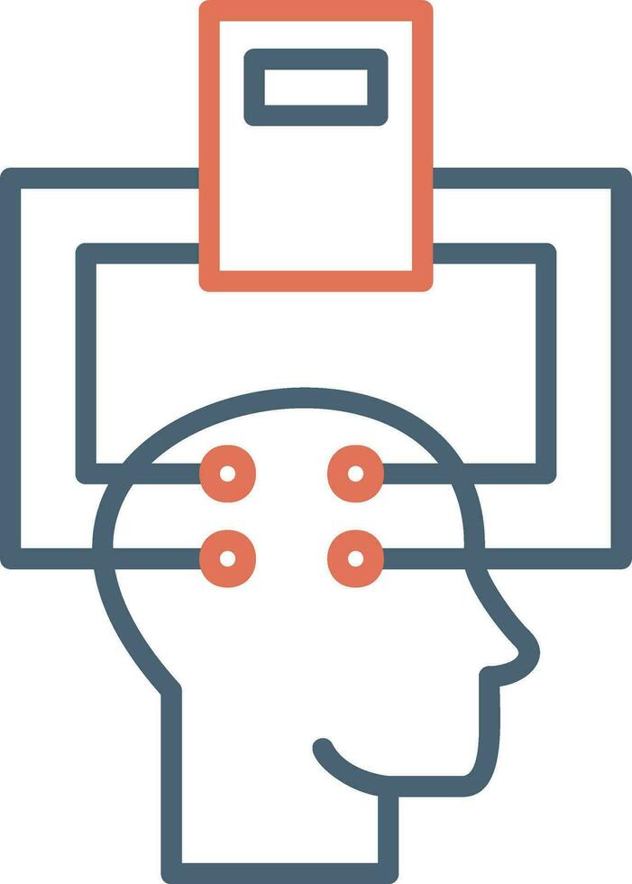 Electroencephalogram Vector Icon