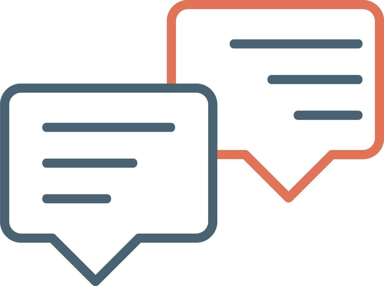 Talking Vector Icon