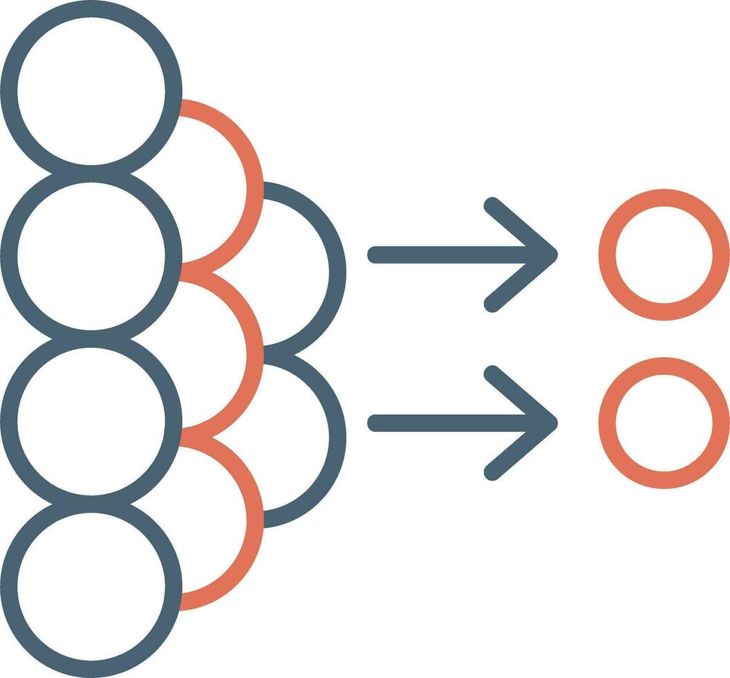 Diffusion Vector Icon