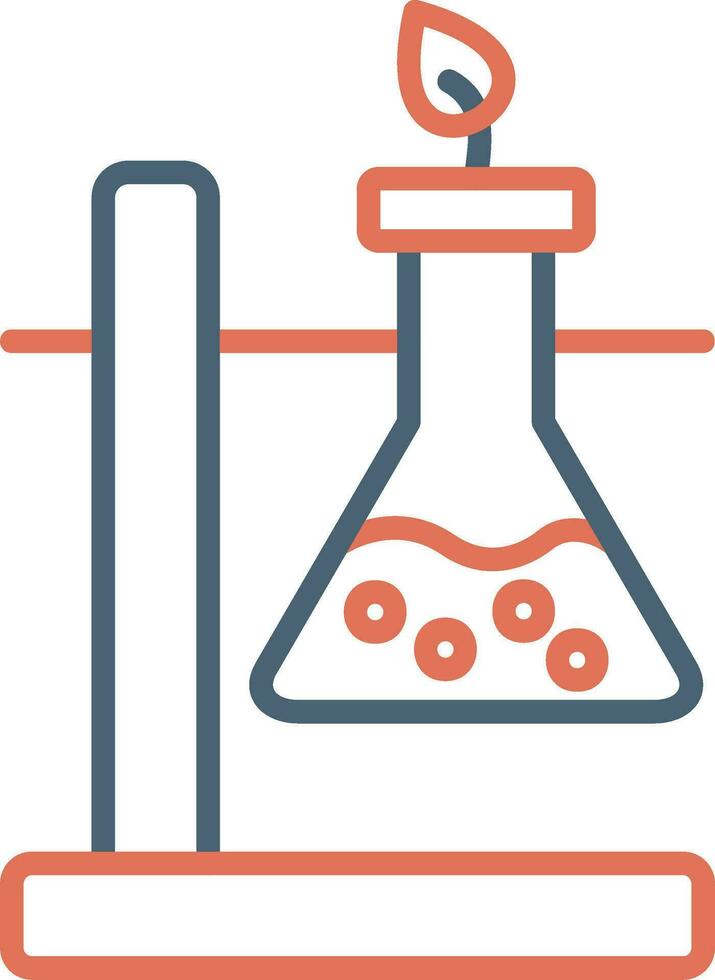 Chemical Reaction Vector Icon