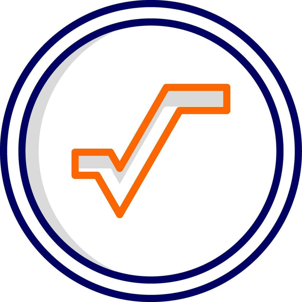 Square Root Vector Icon