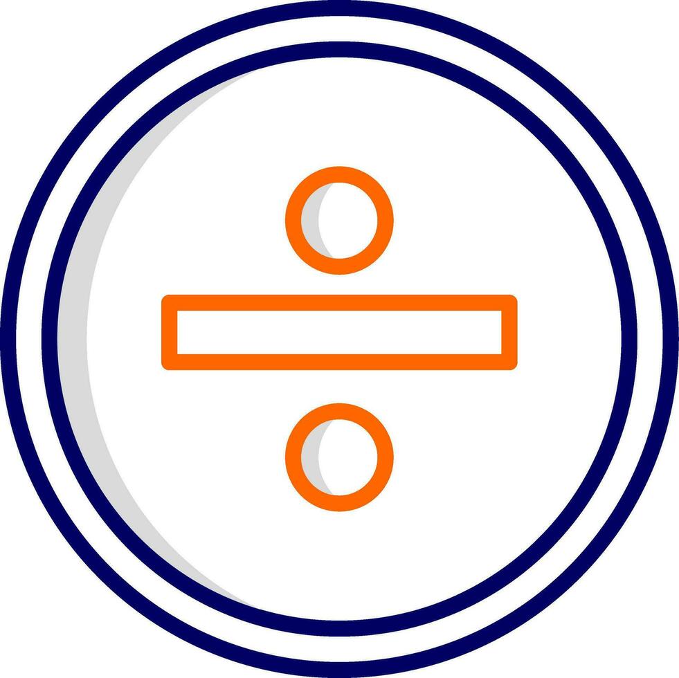 Division Vector Icon