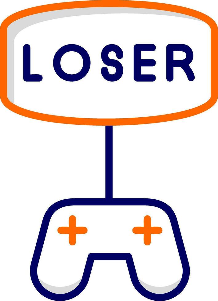 Loser Vector Icon