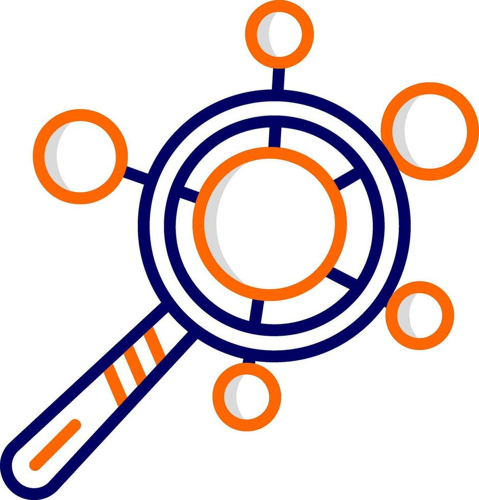 Network Analysis Vector Icon