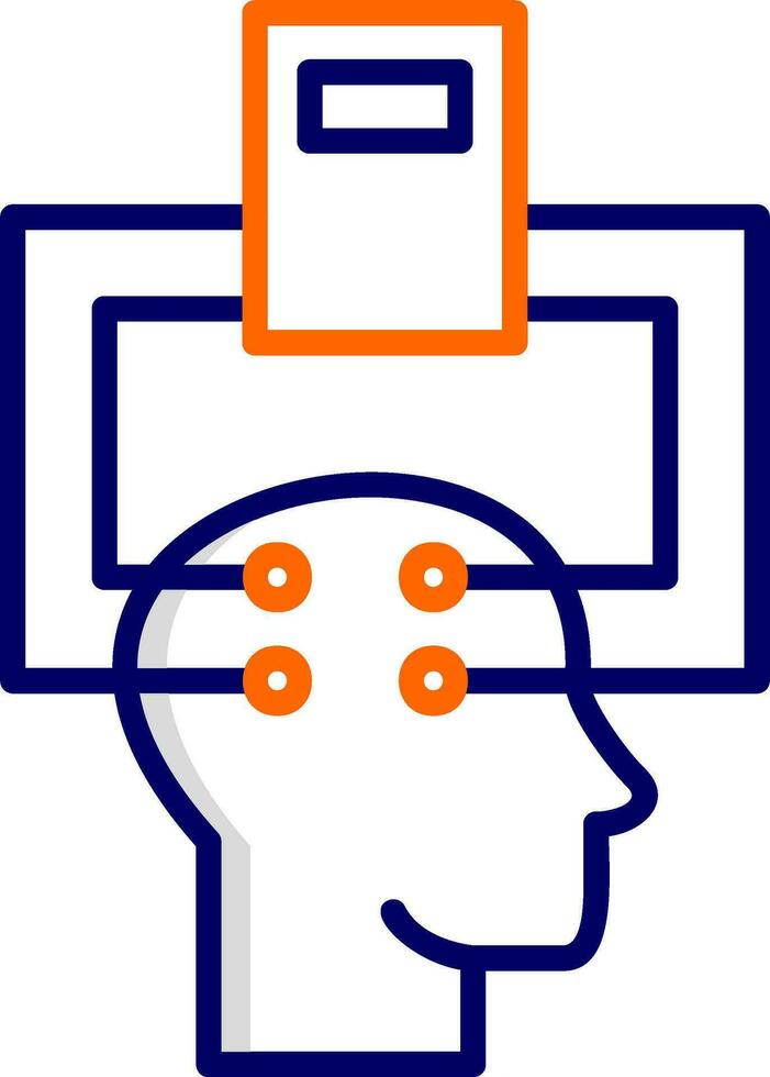 Electroencephalogram Vector Icon